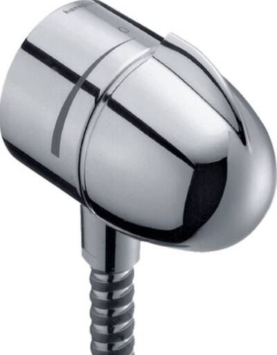 Hansgrohe FixFit muuraansluitbocht Chroom