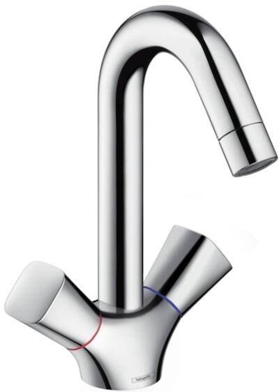Hansgrohe Logis wastafelkraan 150 zonder waste Chroom