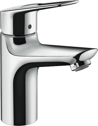Hansgrohe Novus wastafelmengkraan 100 CoolStart zonder waste chroom