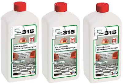 HMK P315 porcelanato onderhoudsreiniger 3×1 liter