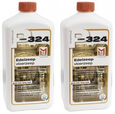 HMK P324 voordeelverpakking vloeibare edelzeep voor vloer 2×1 liter
