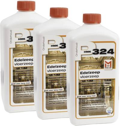 HMK P324 voordeelverpakking vloeibare edelzeep voor vloer 3×1 liter