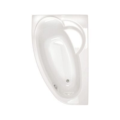 Hoekbad Allibert Ladvia 175×110 Asymmetrisch Rechts