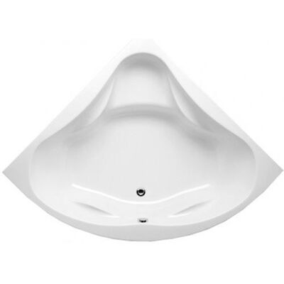 Hoekbad Neo 140×140 cm wit