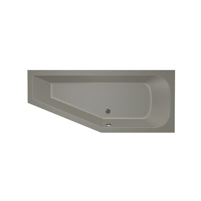 Hoekbad Xenz Lagoon Compact 170x75x45 cm Rechts Cement