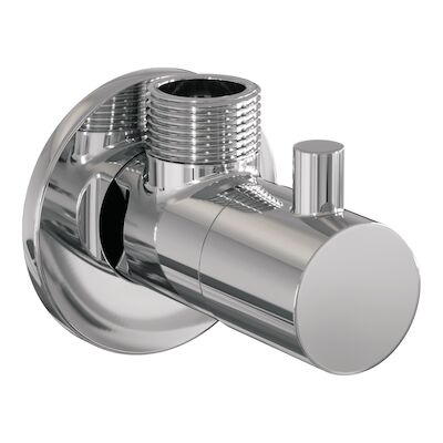 Hoekstopkraan Brauer Chrome Edition Compleet Met Slang Chroom