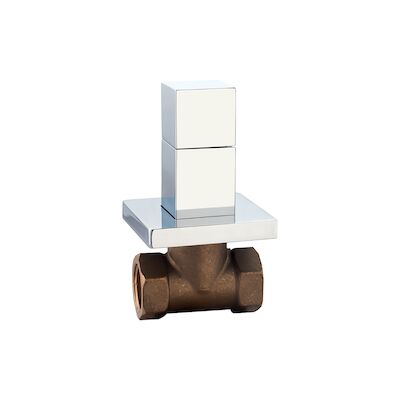 Hoekstopkraan BWS Colorato 1/2×1/2 Chroom