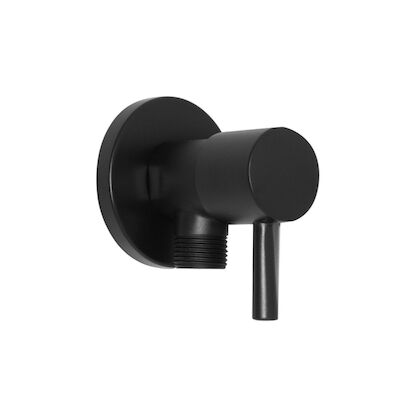 Hoekstopkraan BWS Nero 1/2″ Mat Zwart