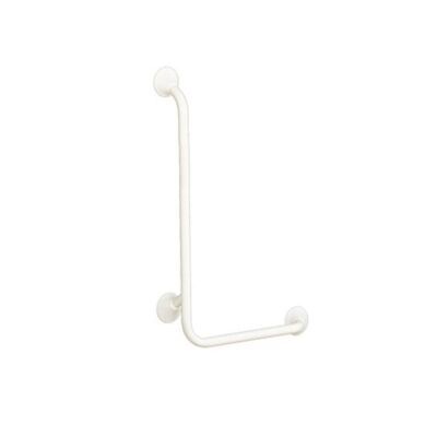 Hoekwandbeugel Handicare Linido Aangepast Sanitair 90° 100×50 cm Rechts Wit