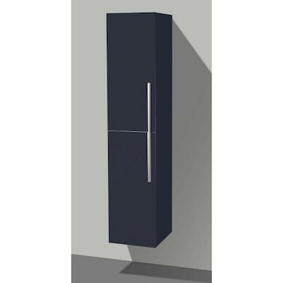 Hoge Kast 160cm Hoogglans antraciet
