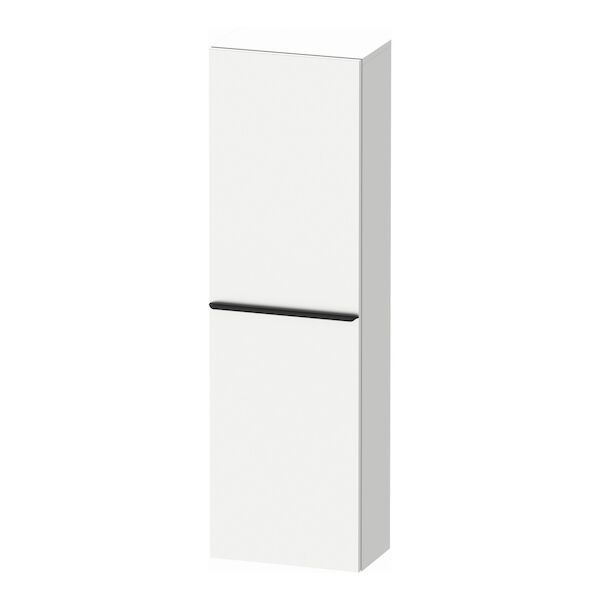 Hoge Kast Duravit D-Neo Kolomkast Wand 132 cm Linksdraaiend Mat Wit
