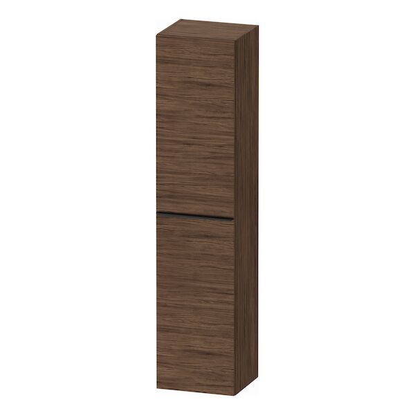 Hoge Kast Duravit D-Neo Kolomkast Wand 176 cm Linksdraaiend Mat Noten (Donker)