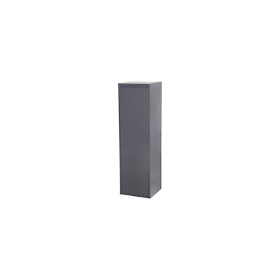 Hoge Kast New Future 120 Exclusive Line 120x35x35 Linksdraaiend Hoogglans Grijs