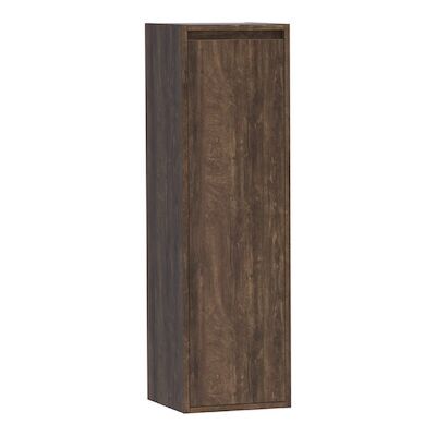 Hoge Kast NEXXT Exclusive Line Rechtsdraaiend 120x35x35 cm Burned Bark