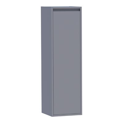 Hoge Kast NEXXT Exclusive Line Rechtsdraaiend 120x35x35 cm Mat Grijs