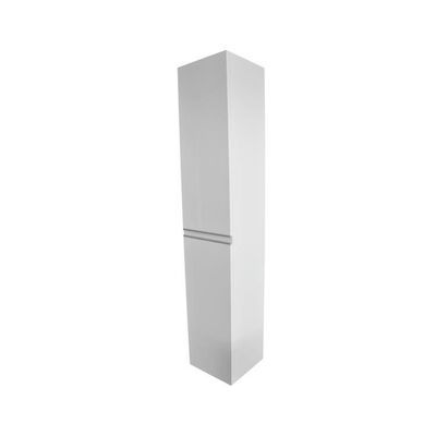 Hoge kast Sigid hoogglans wit 160 cm