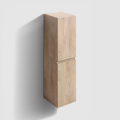Hoge Kolomkast Clou InBe 130x35x35 Cm Grieks Eiken