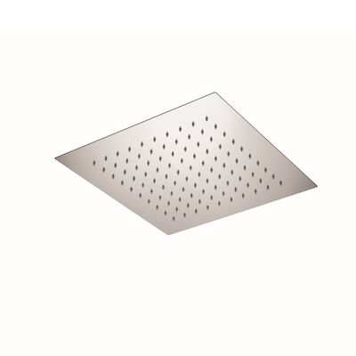 Hoofddouche Belleza Bagno ClipOn Inbouw Regendouche Vierkant 34×34 cm RVS
