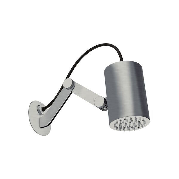 Hoofddouche Bright Daylight Lagoo Nesso 10 cm RVS Geborsteld Nikkel