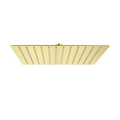 Hoofddouche BWS Colorato Vierkant 30×30 cm Geborsteld Goud