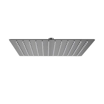 Hoofddouche BWS Colorato Vierkant 30×30 cm Gunmetal