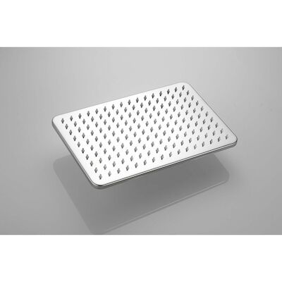 Hoofddouche BWS Vision Rechthoekig 30×20 cm Chroom