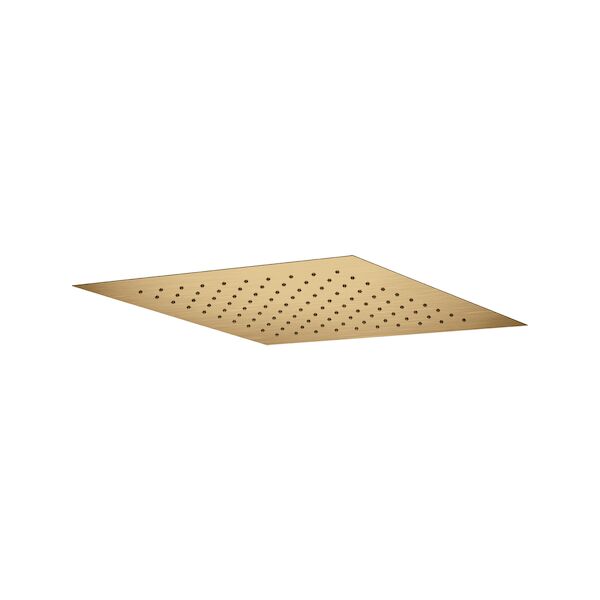 Hoofddouche Easy Peasy Lagoo Nesso Easy Fix Systeem 34 x 34 cm RVS Geborsteld Goud PVD