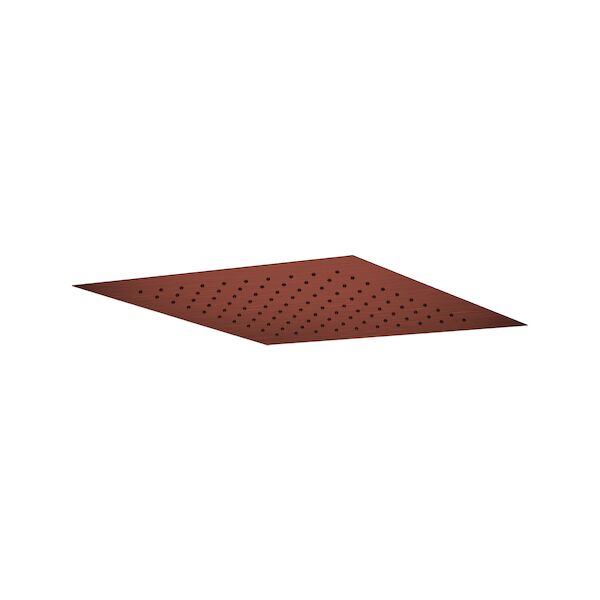 Hoofddouche Easy Peasy Lagoo Nesso Easy Fix Systeem 34 x 34 cm RVS Geborsteld Koper PVD