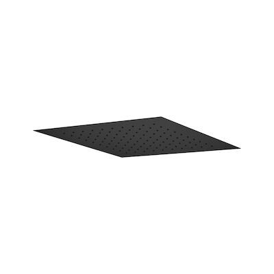 Hoofddouche Easy Peasy Lagoo Nesso Easy Fix Systeem 34 x 34 cm RVS Mat Zwart