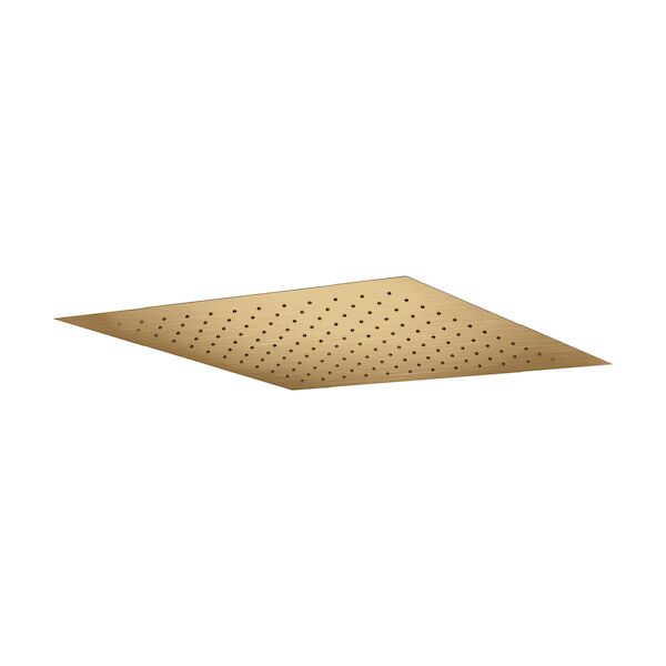 Hoofddouche Easy Peasy Lagoo Nesso Easy Fix Systeem 44 x 44 cm RVS Geborsteld Goud PVD