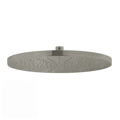 Hoofddouche Hotbath Cobber Opbouw 30 cm Geborsteld Nikkel