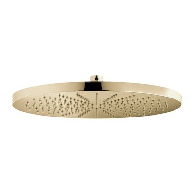 Hoofddouche Hotbath Cobber Opbouw 30 cm Gepolijst Messing PVD