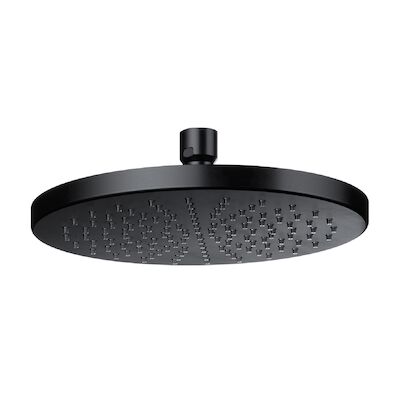 Hoofddouche Hotbath Cobber Opbouw 30 cm Mat Zwart