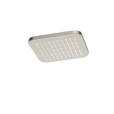 Hoofddouche Hotbath Gal Vierkant 22×22 cm Geborsteld Nikkel PVD