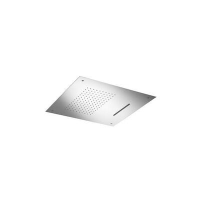 Hoofddouche Hotbath Mate Inbouw Met Cascade Vierkant 50×50 cm Chroom