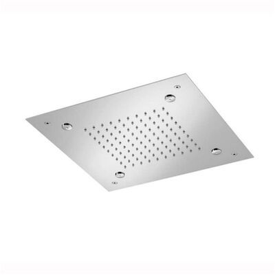 Hoofddouche Hotbath Mate Inbouw Met Mist Vierkant 38×38 cm Geborsteld Nikkel