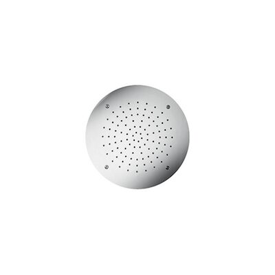 Hoofddouche Hotbath Mate Inbouw Rond 50 cm Geborsteld Nikkel