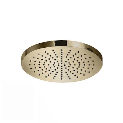 Hoofddouche Hotbath Mate Opbouw 20 cm Geborsteld Messing Living Colours