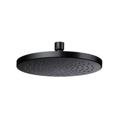 Hoofddouche Hotbath Mate Opbouw 20 cm Mat Zwart