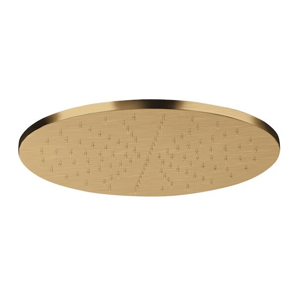 Hoofddouche Lagoo Nesso met Veiligheidsventiel 30,5 cm RVS Geborsteld Goud