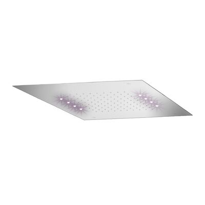 Hoofddouche LED It Rain Lagoo Nesso Multi Color LED met Afstandsbediening 50 x 50 cm RVS Chroom
