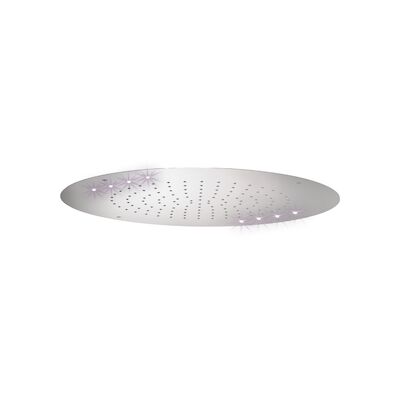 Hoofddouche LED It Rain Lagoo Nesso Multi Color LED met Afstandsbediening 55 cm RVS Chroom
