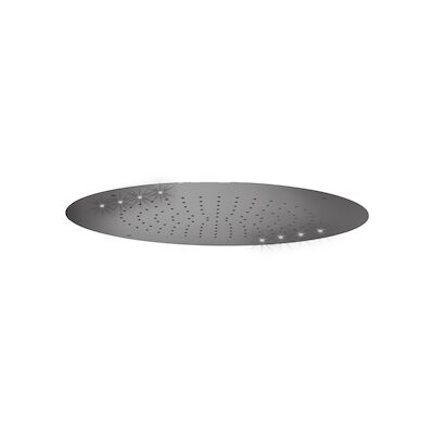 Hoofddouche LED It Rain Lagoo Nesso Multi Color LED met Afstandsbediening 55 cm RVS Gunmetal PVD