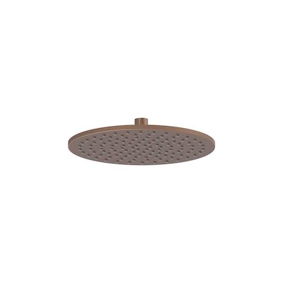 Hoofddouche MAY Medium 25 cm met Antikalk Nozzles Geborsteld Mat Koper PVD