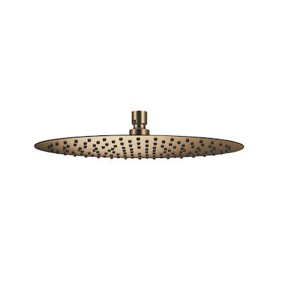 Hoofddouche Qisani Flow Ø 25 cm Geborsteld Goud