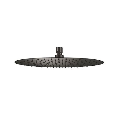 Hoofddouche Qisani Flow Ø 25 cm Geborsteld Gun Metal