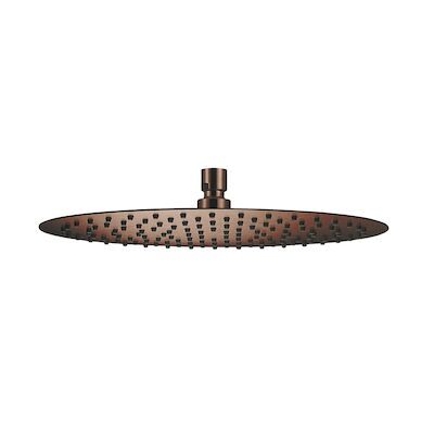 Hoofddouche Qisani Flow Ø 30 cm Geborsteld Copper