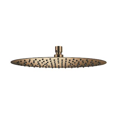 Hoofddouche Qisani Flow Ø 30 cm Geborsteld Goud