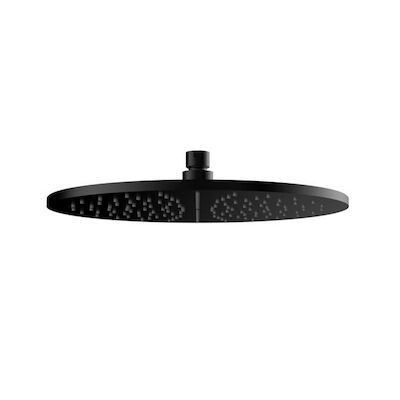 Hoofddouche Rond Wiesbaden 40×40 cm Mat Zwart