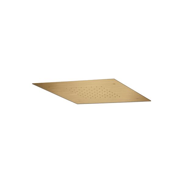 Hoofddouche Showerlicious Lagoo Nesso 30 x 30 cm RVS Geborsteld Goud PVD
